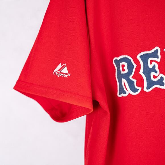 Majestic Boston Red Sox Genuine MLB Red Baseball Jersey Men's XL *Blank* SP '09 - Picture 2 of 9